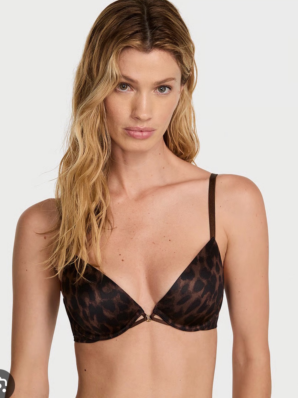 Vs Smooth Lightly Lined Plunge Demi Bra